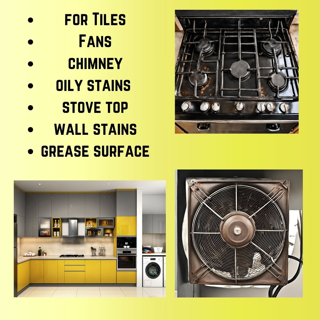 Kitchen cleaner & Oily Stain remover
